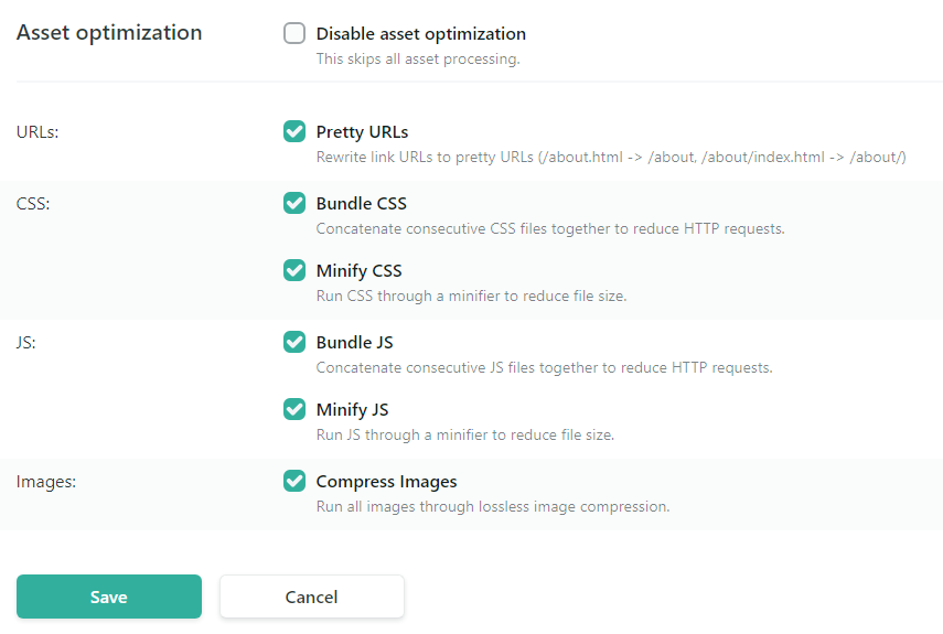 Netlify Asset Optimization